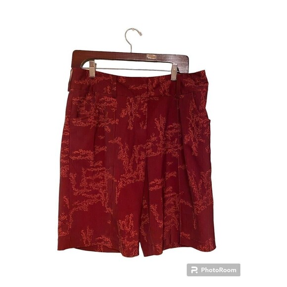 Nike golf Women's shorts medium/10 red butter soft dark pocket - Picture 1 of 3